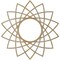 Ekena Millwork Eleanor Wood Fretwork Pierced Ceiling Medallion, Hickory, 28"OD x 10 3/4"ID x 1/4"T CMWP28X28X0250EAHI - alternate 3